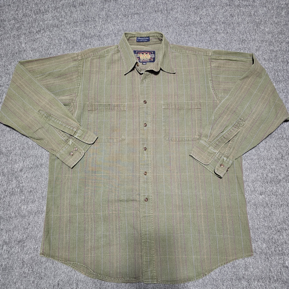 Vintage Chaps Ralph Lauren Country Cottons Shirt 16.5 L